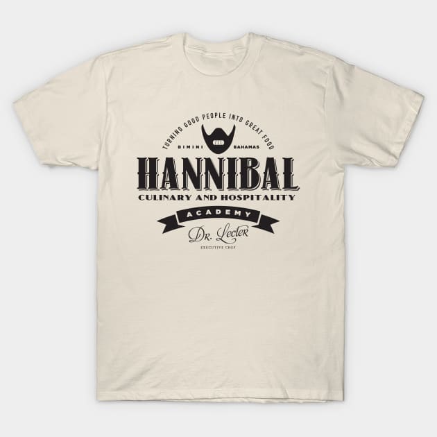 Hannibal Culinary School T-Shirt by MindsparkCreative